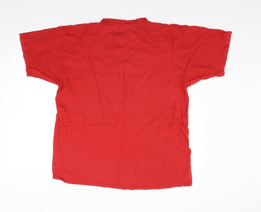 bec Mens Red T-Shirt Size XL