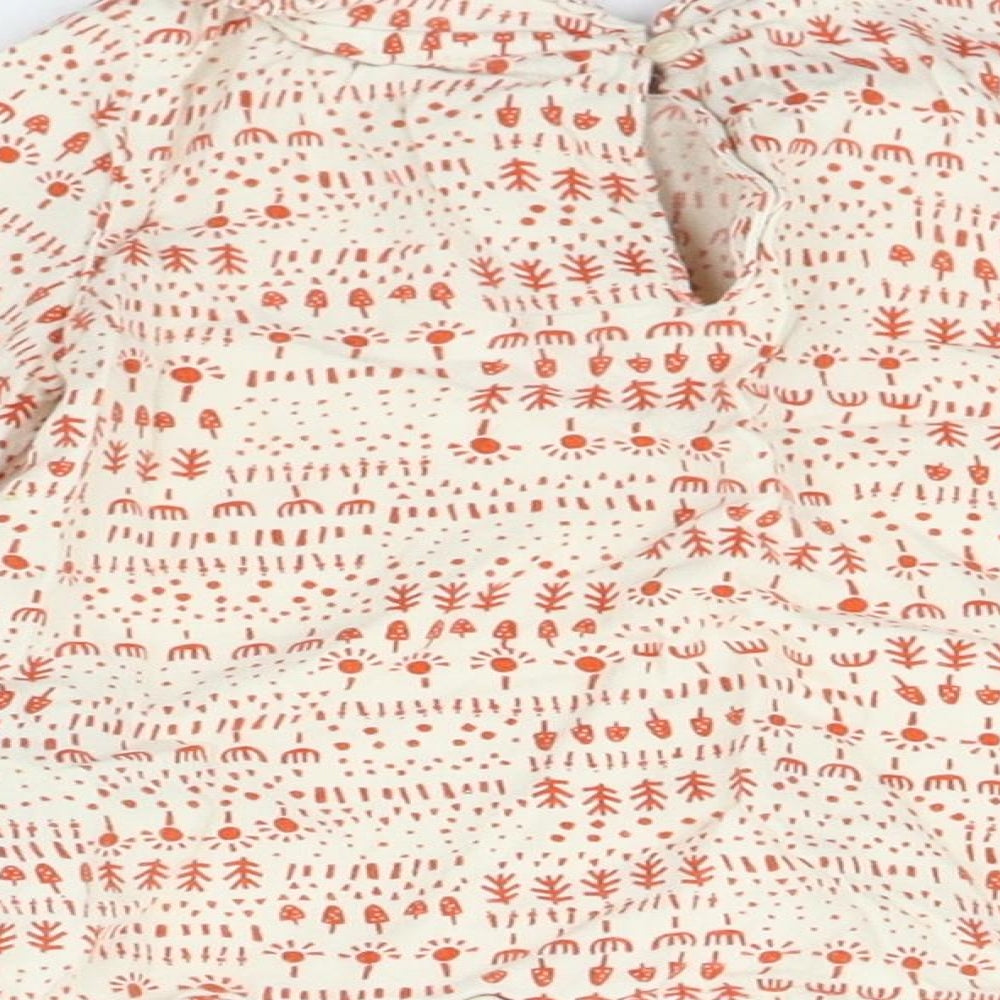 Marks and Spencer Girls Beige Pullover Jumper Size 12-18 Months