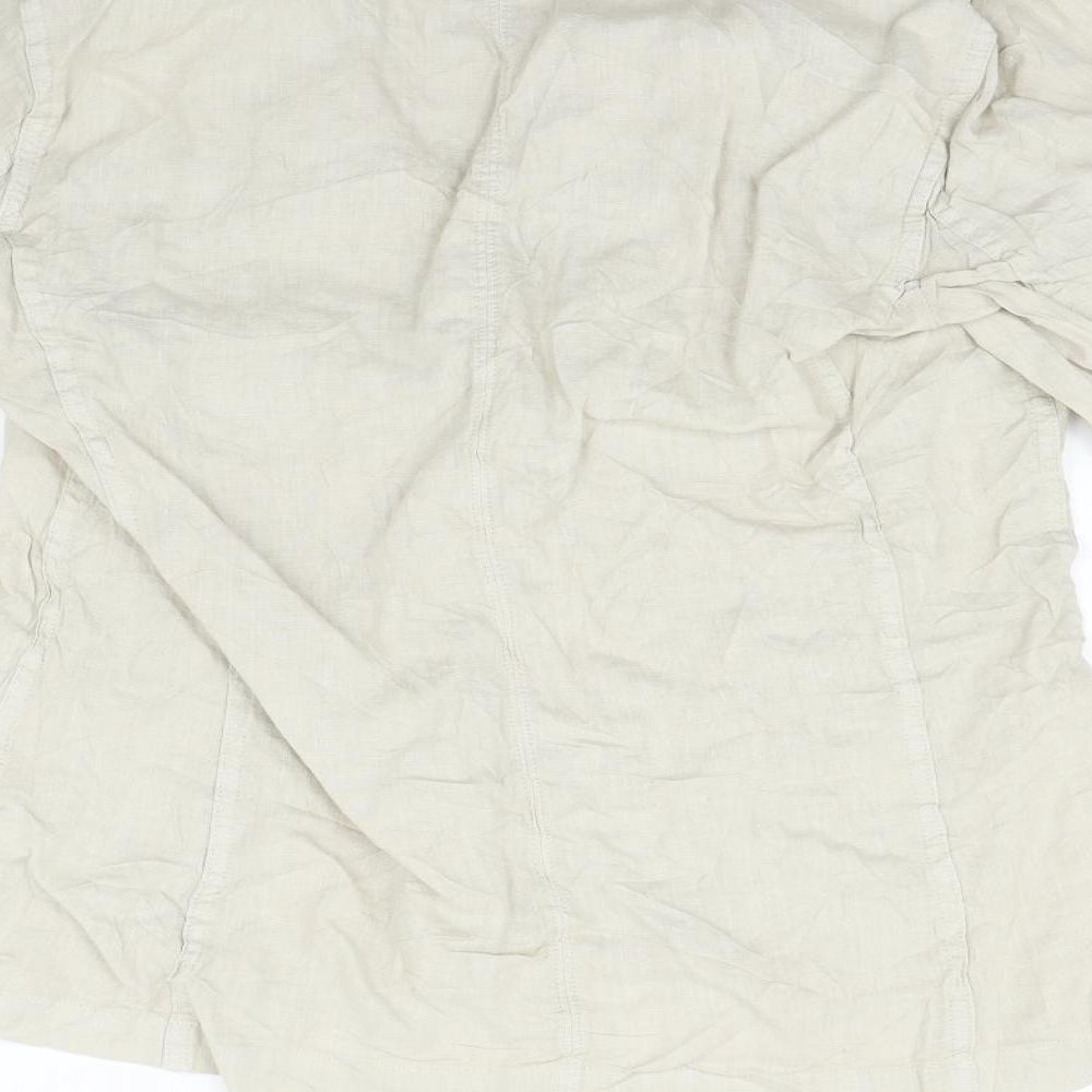 Per Una Womens Beige Jacket Suit Size 14
