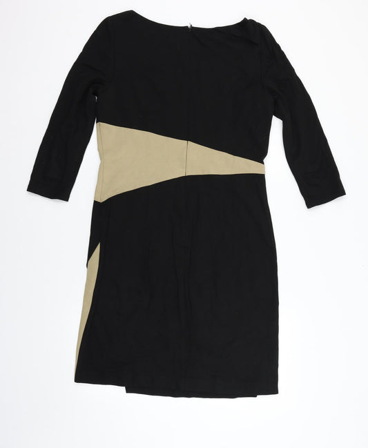Ann Taylor Womens Black A-Line Size 10