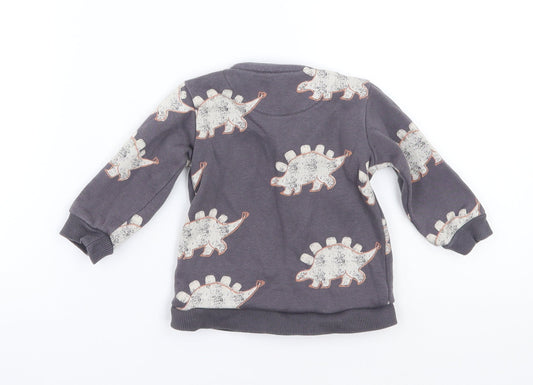 Marks and Spencer Baby Grey Pullover Jumper Size 3-6 Months