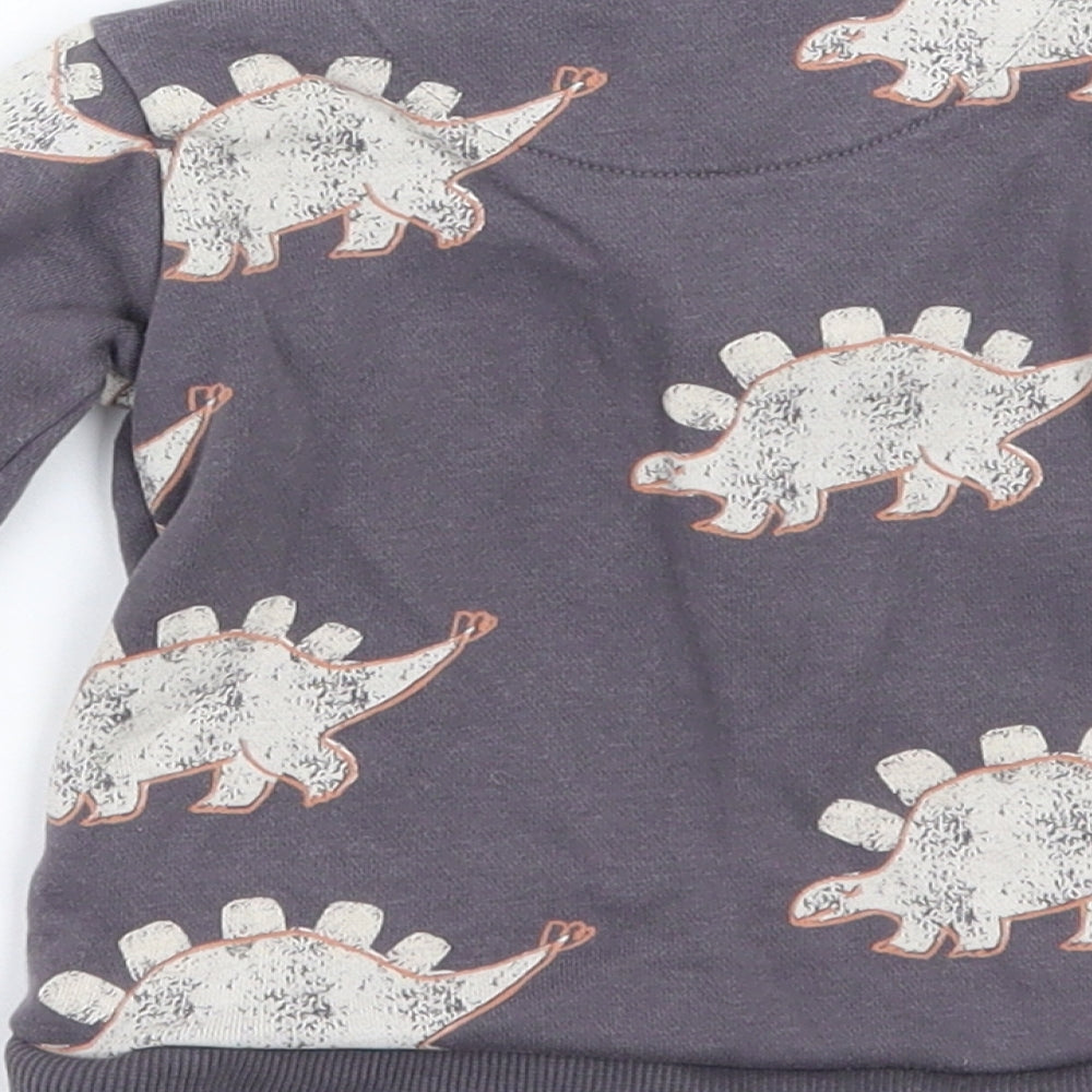 Marks and Spencer Baby Grey Pullover Jumper Size 3-6 Months