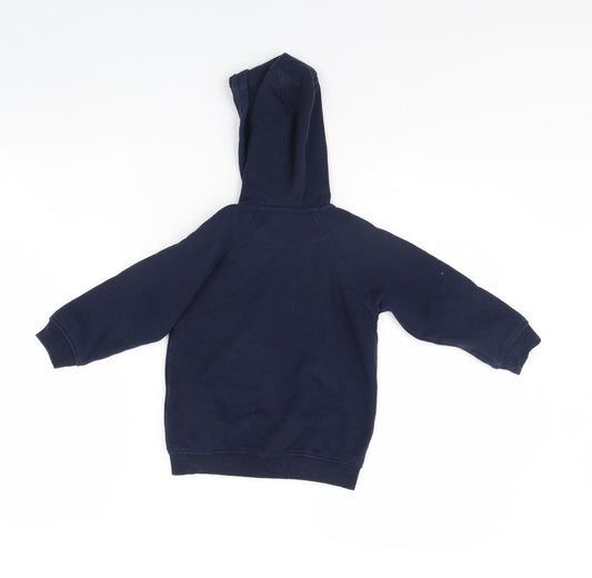 Preworn Boys Blue Jacket Size 3 Years