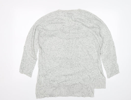 Topshop Womens Grey Pullover Jumper Size 10