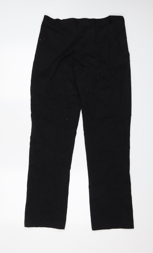 Homa Womens Black Dress Pants Trousers Size XL L28 in