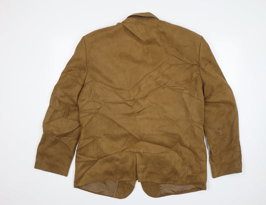 Di Caprio Mens Beige Jacket Blazer Size 44