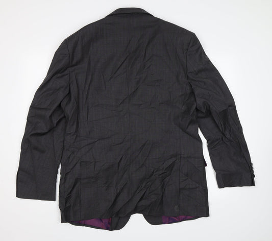 Marks and Spencer Mens Grey Jacket Blazer Size 44