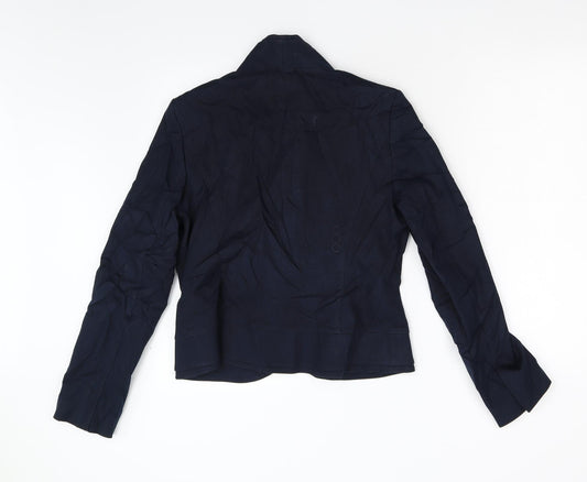 Mandolin Womens Blue Jacket Size 12