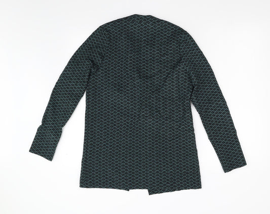 Primark Womens Green Geometric Jacket Size 10