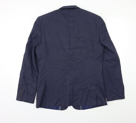 River Island Mens Blue Jacket Blazer Size 40