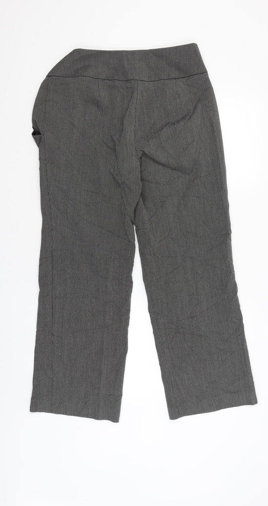 Marks and Spencer Womens Black Trousers Size 12 L27 in
