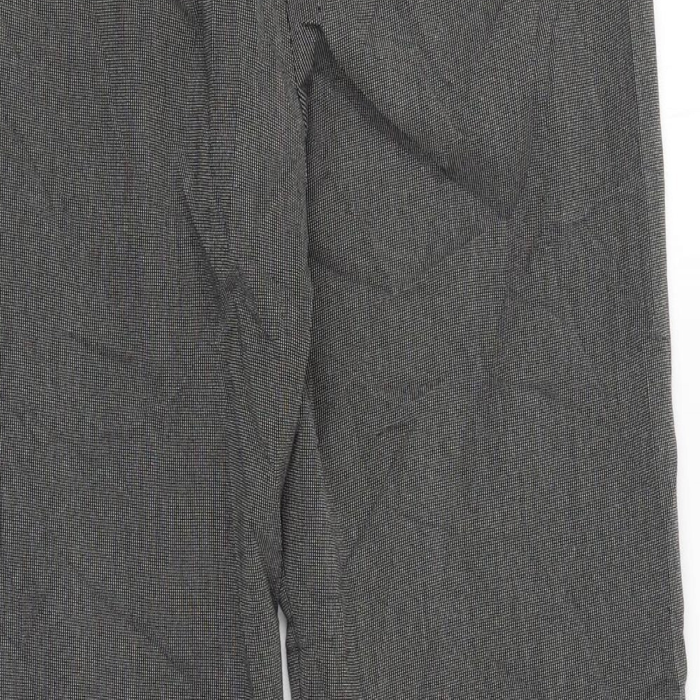 Marks and Spencer Womens Black Trousers Size 12 L27 in