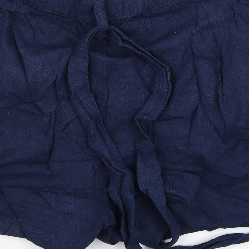 Papaya Girls Blue Cargo Shorts Size 10 Years