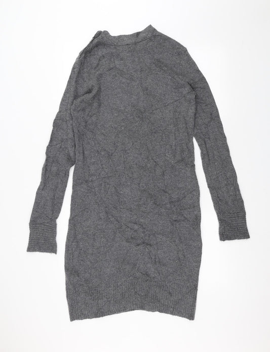 Essential Womens Grey A-Line Size M