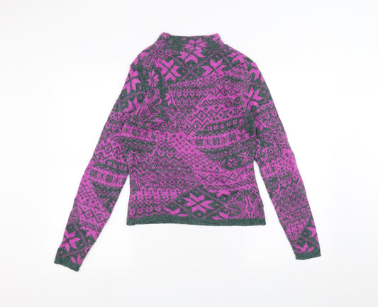 French Connection Womens Purple Pullover Jumper Size S