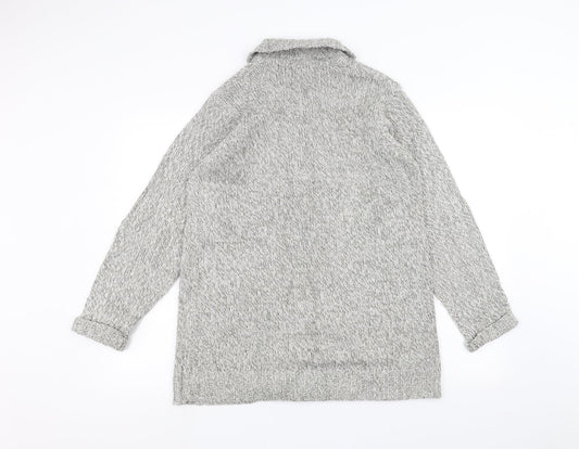 Daxon Womens Grey Pullover Jumper Size 14