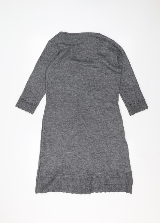 Per Una Womens Grey Pullover Jumper Size 12