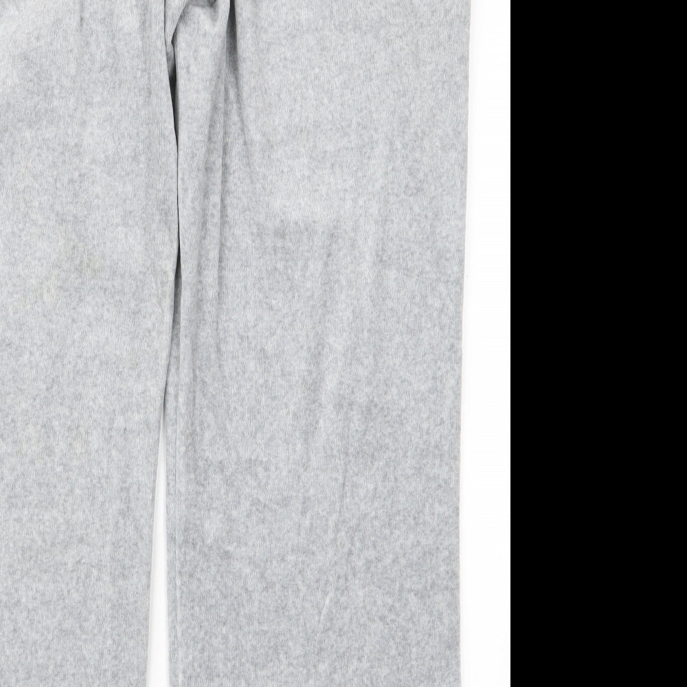 Preworn Womens Grey Rayon Trousers Size 16 L21 in