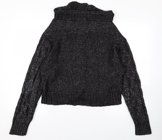 sandwhich Womens Grey Cardigan Jumper Size XL