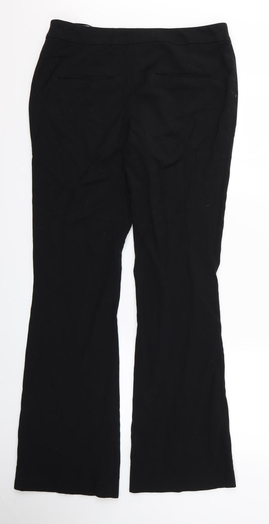 NEXT Womens Black Trousers Size 10 L26 in