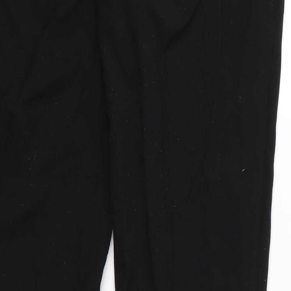 NEXT Womens Black Trousers Size 10 L26 in