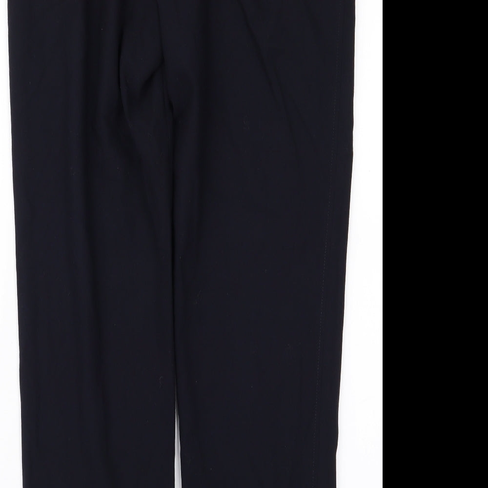 m&s Womens Blue Trousers Size 14 L21 in