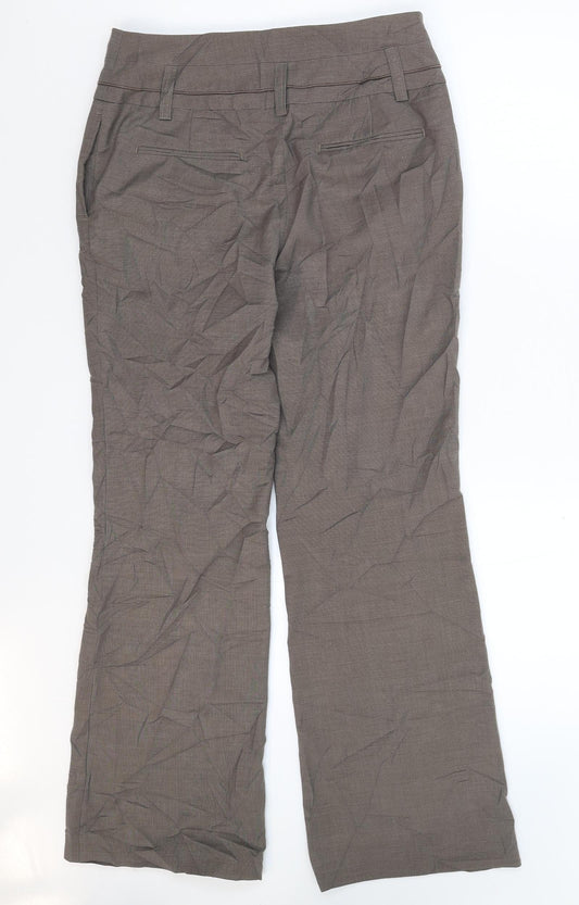 NEXT Womens Grey Dress Pants Trousers Size 10 L30 in