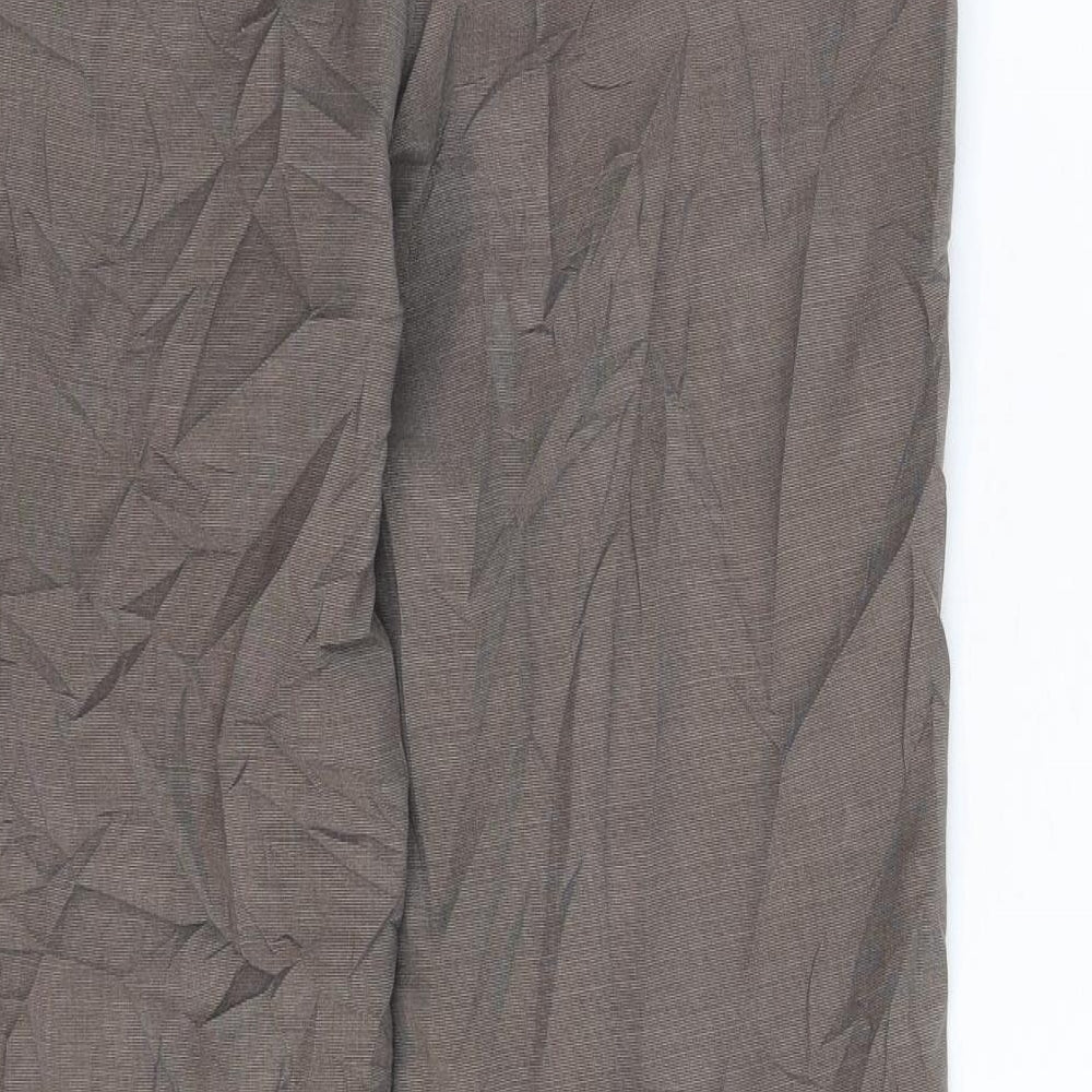 NEXT Womens Grey Dress Pants Trousers Size 10 L30 in