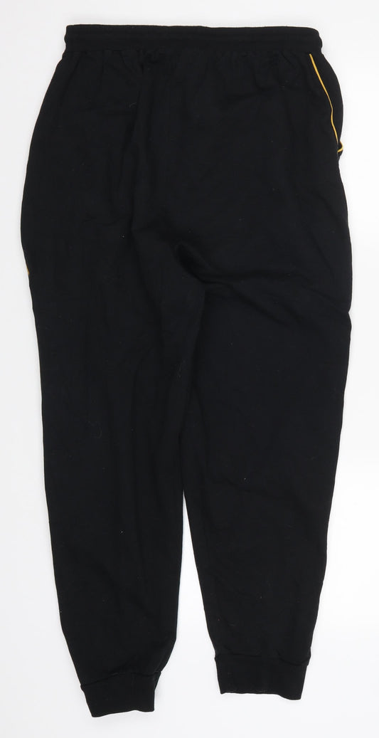 Preworn Womens Black Sweatpants Trousers Size 30 in L25 in
