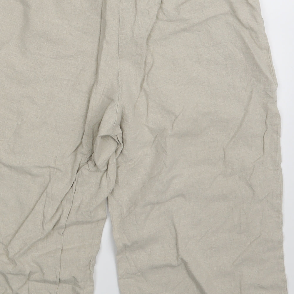 Preworn Womens Beige Sweat Shorts One Size