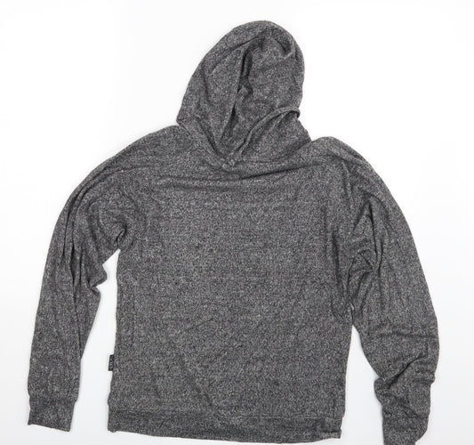 Love To Lounge Womens Grey Pullover Hoodie Size 6