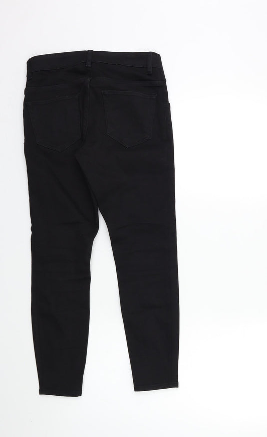 ASOS Womens Black Denim Jegging Jeans Size 6 L25 in