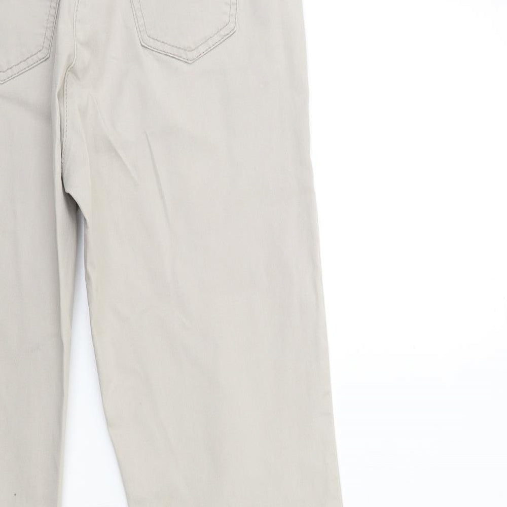 Braxx Womens Grey Trousers Size 30 in L30 in