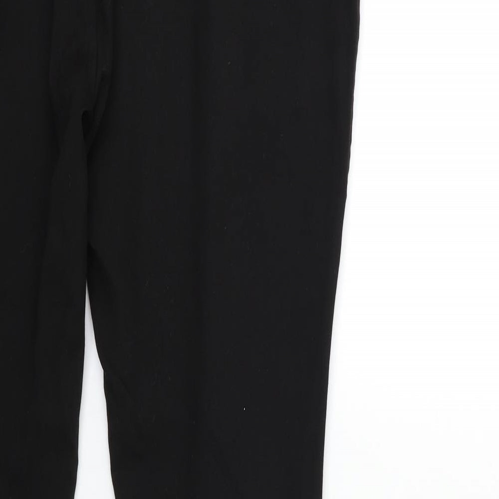 Preworn Womens Black Trousers Size 34 in L32 in