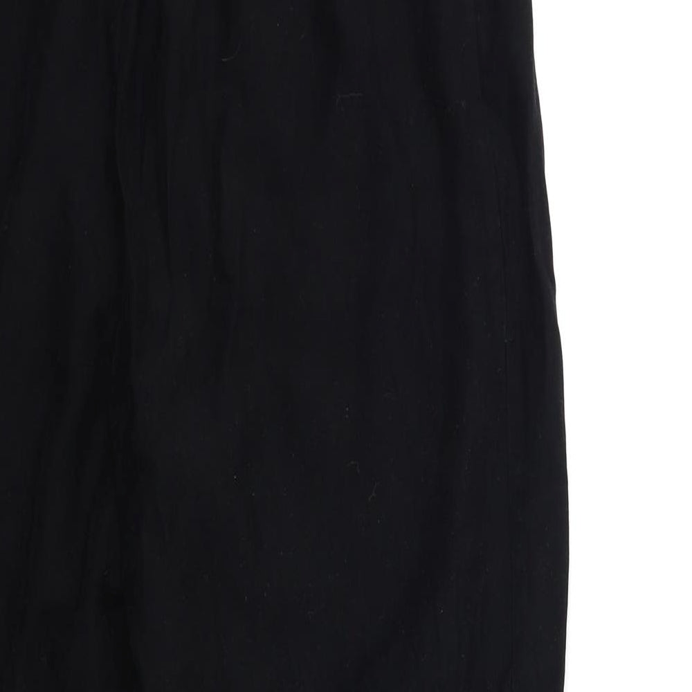 New Look Womens Black Trousers Size 12 L27 in