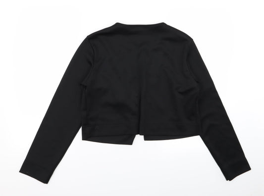 Boohoo Womens Black Jacket Blazer Size 14