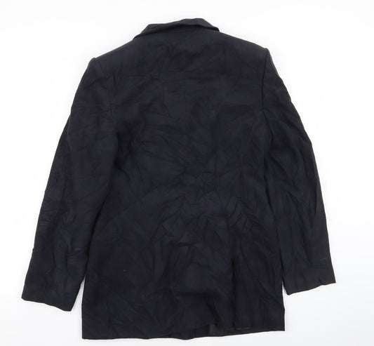 BHS Womens Black Jacket Blazer Size 12