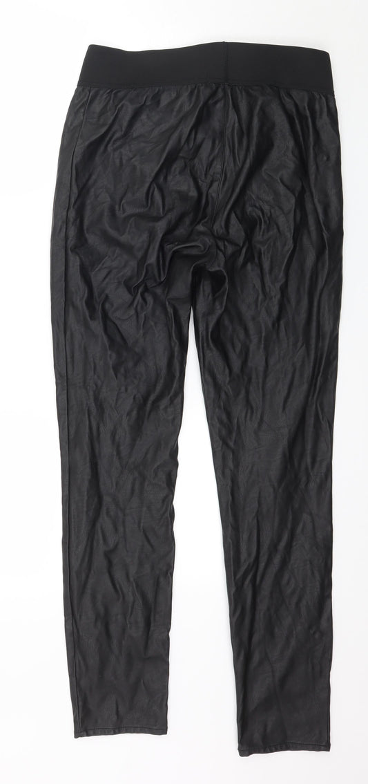Only Womens Black Trousers Size XL L29 in