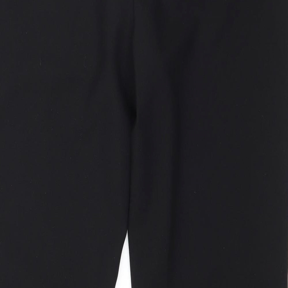Preworn Womens Black Trousers Size 30 in L26 in