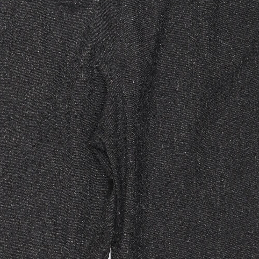 Marks and Spencer Womens Brown Trousers Size 18 L29 in