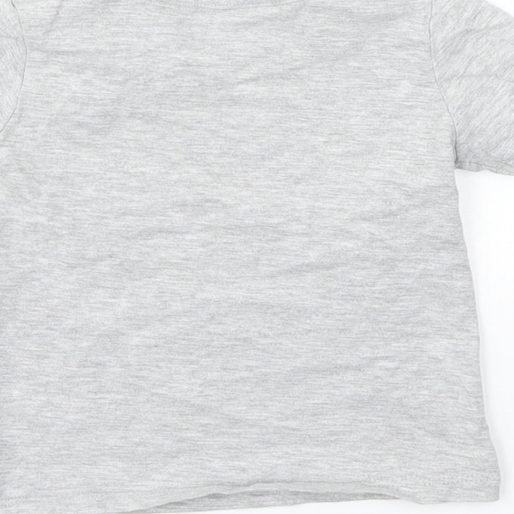 George Boys Grey Basic T-Shirt Size 9-12 Months