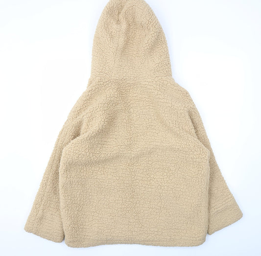 FOREVER 21 Womens Beige Jacket Coat Size L
