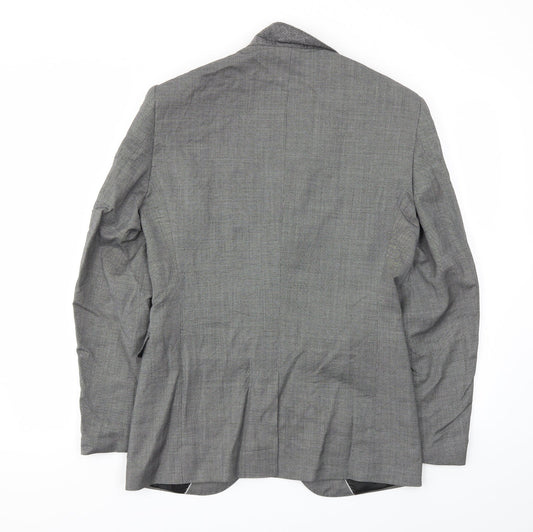 NEXT Mens Grey Jacket Blazer Size 36