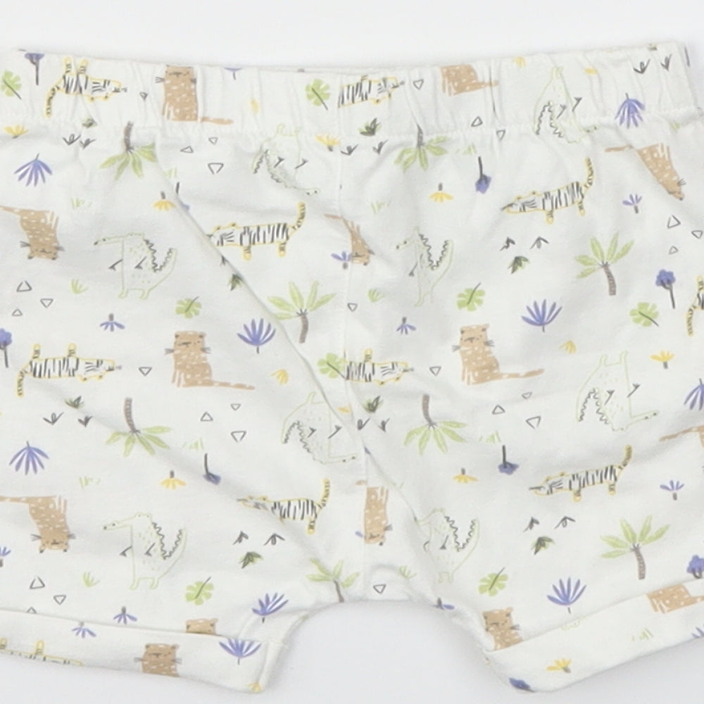 Matalan Boys Multicoloured Animal Print Capri Leggings Size 6-9 Months