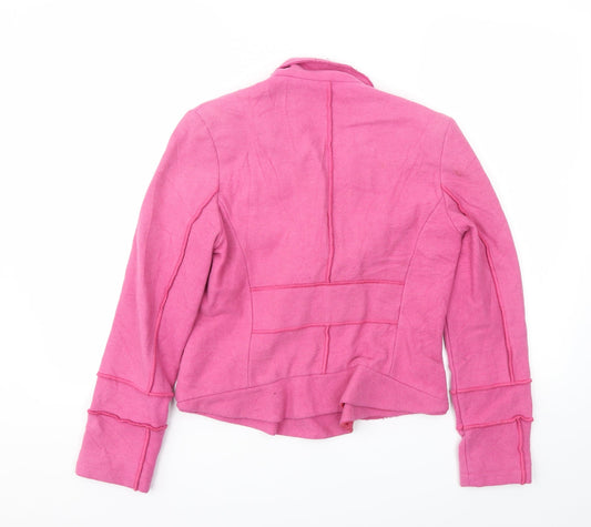 Bellissima Womens Pink Jacket Blazer Size 12