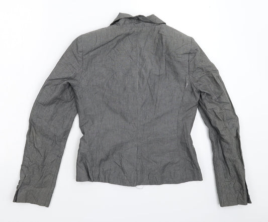 French Connection Womens Grey Jacket Blazer Size 6