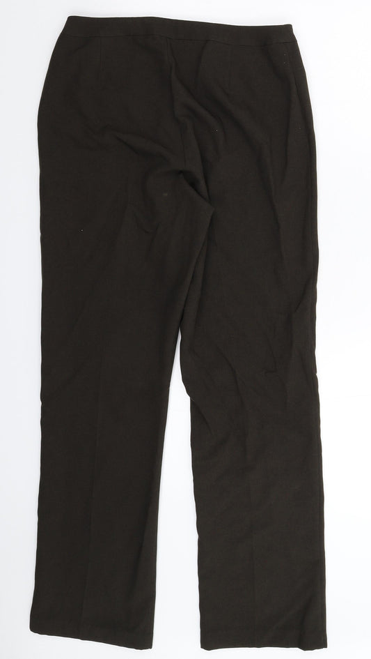 Dorothy Perkins Womens Grey Trousers Size 30 in L30 in