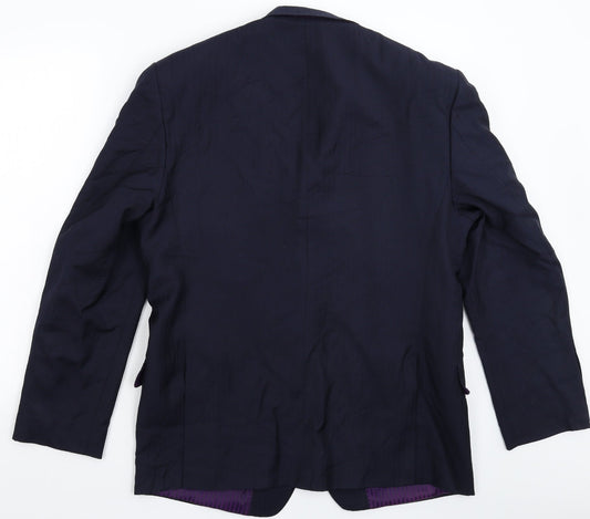 Marks and Spencer Mens Blue Jacket Suit Jacket Size 42