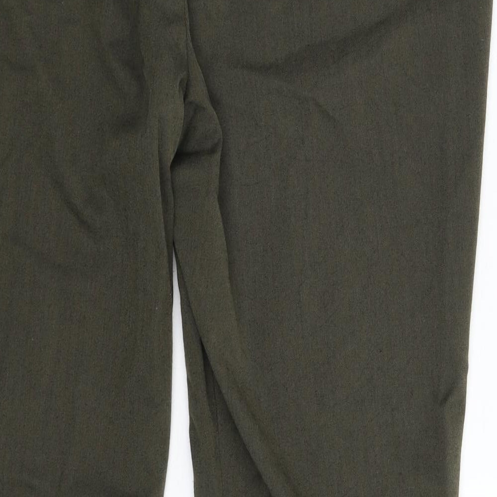 Marks and Spencer Womens Grey Trousers Size 18 L29 in