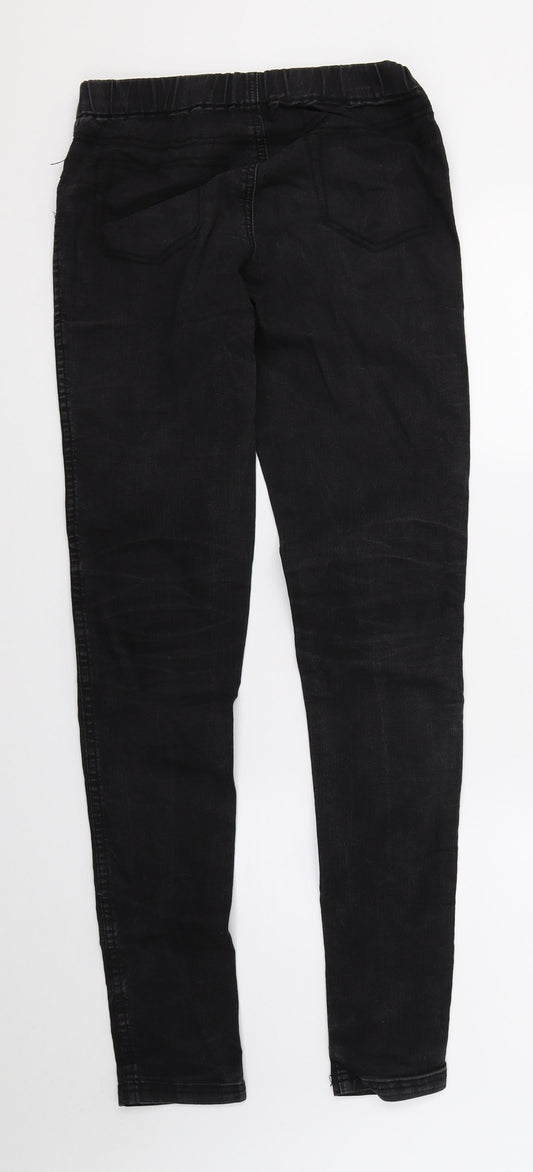St Bernard Womens Black Denim Jegging Trousers Size 8 L32 in